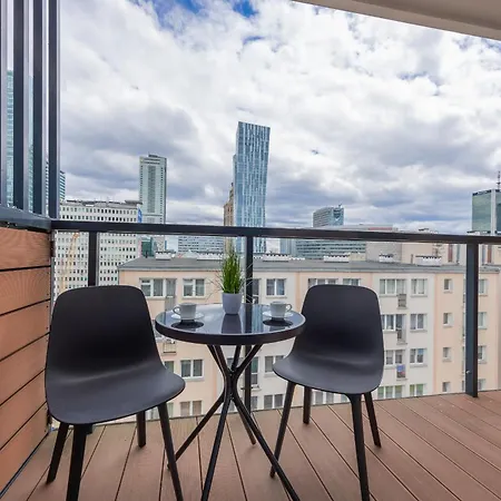 Z Widokiem Na Centrum 9 Pietro & Parking By Renters Varsavia