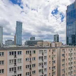 Apartmán Z Widokiem Na Centrum 9 Pietro & Parking By Renters
